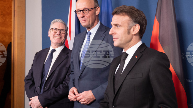 Лидерите на Великобритания, Франция и Германия обещаха да се ангажират с постигането на траен мир в Украйна