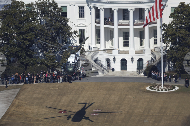 APTOPIX White House Coverage