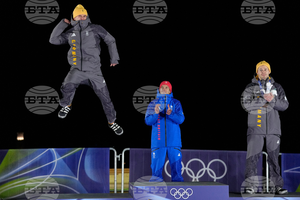 APTOPIX Milan Cortina Olympics Skeleton