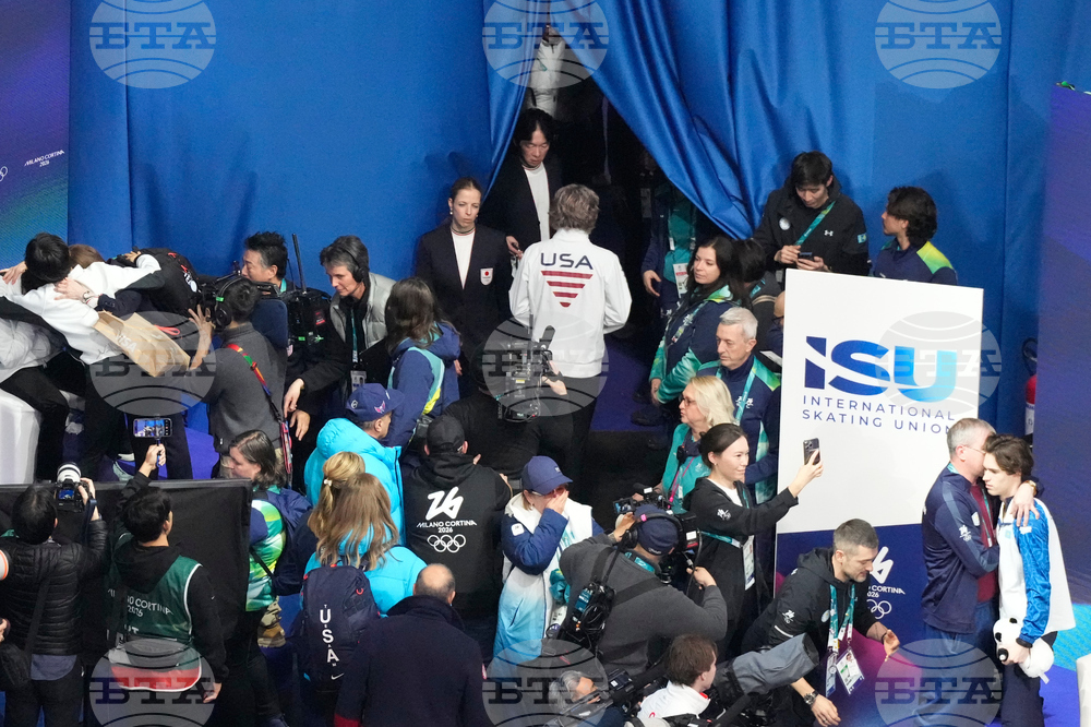 APTOPIX Milan Cortina Olympics Figure Skating