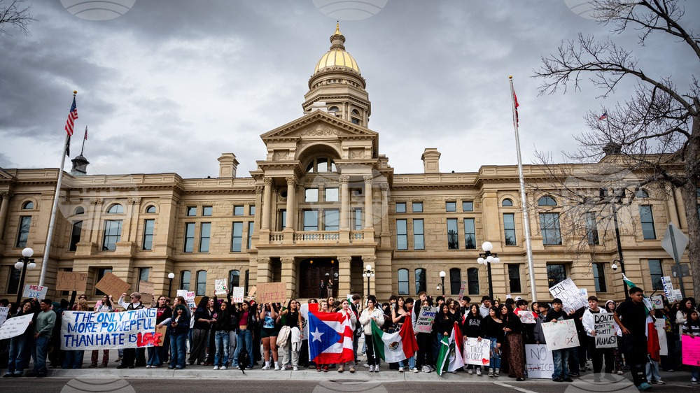 Wyoming Student ICE Protest