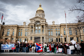 Wyoming Student ICE Protest