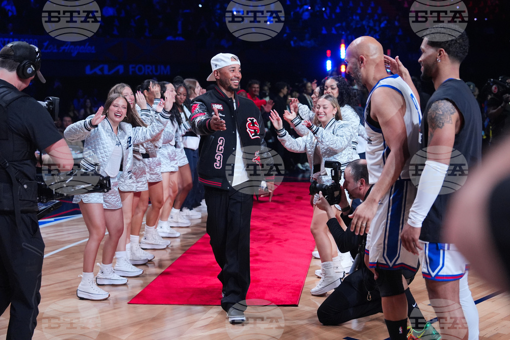 All Star Celebrity Game Basketball
