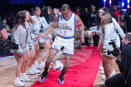 All Star Celebrity Game Basketball