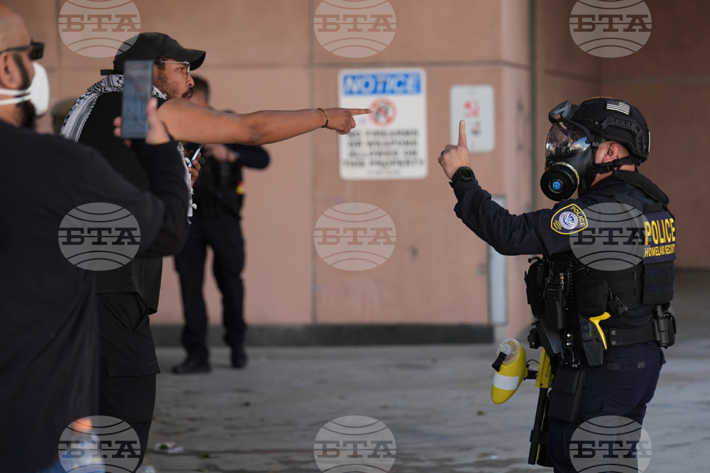 Immigration Enforcement Protest Los Angeles