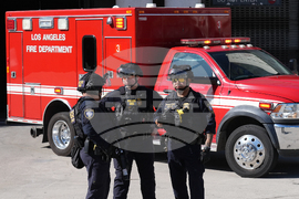 Immigration Enforcement Protest Los Angeles
