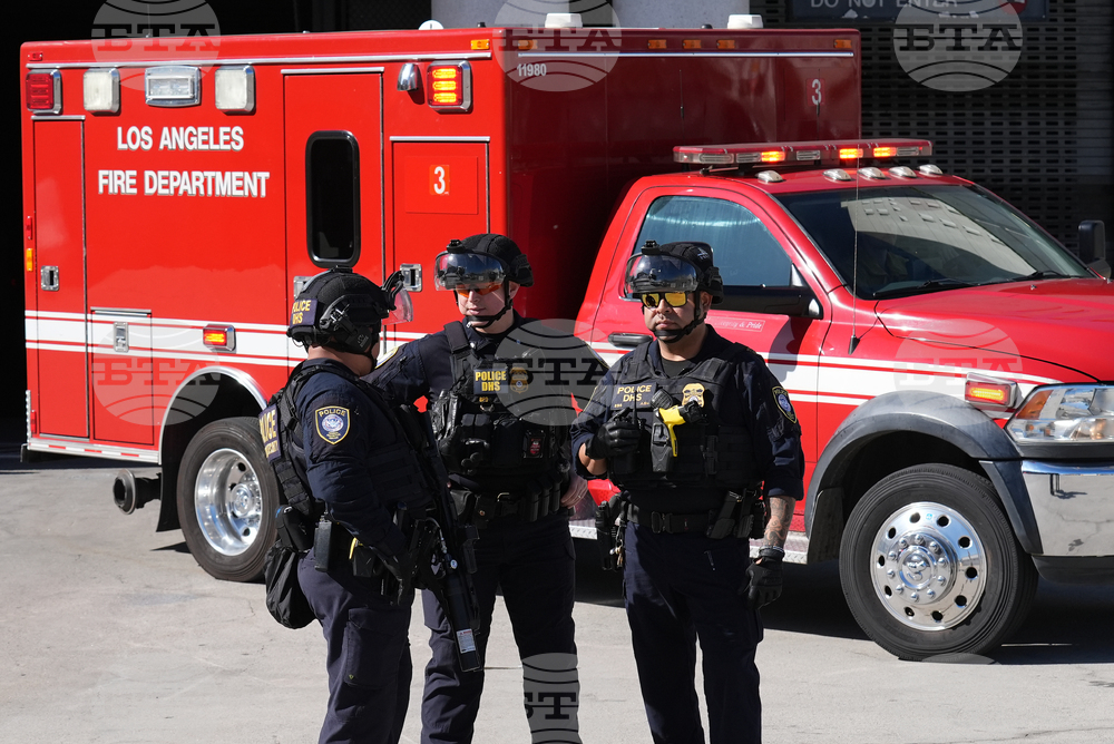 Immigration Enforcement Protest Los Angeles