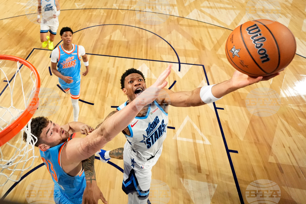 APTOPIX All Star Rising Stars Basketball