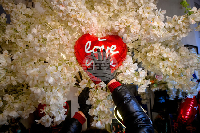 APTOPIX Romania Valentine's Day