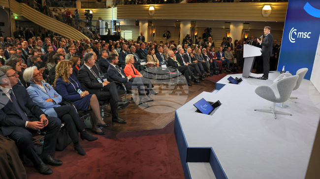 President Iotova Holds Series of High-Level Meetings on Saturday at Munich Security Conference