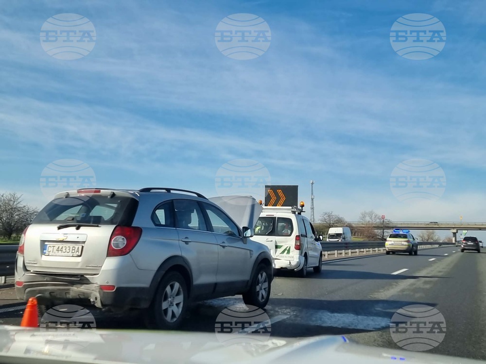 Възстановено е движението на 165 километър на автомагистрала "Тракия" в посока София