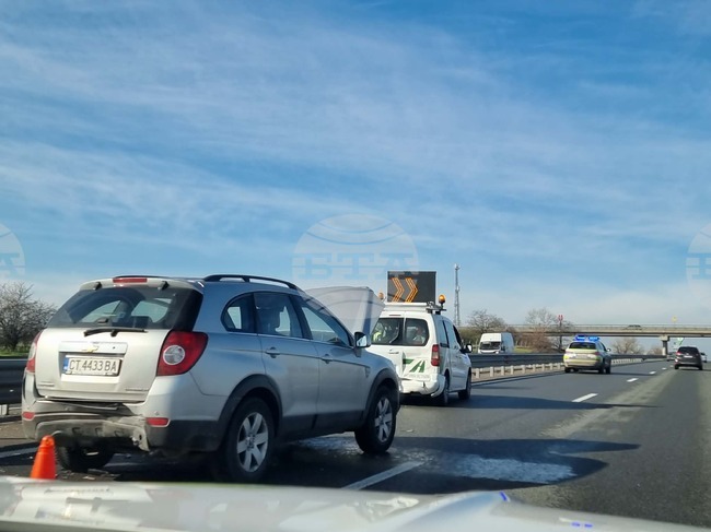 Възстановено е движението на 165 километър на автомагистрала "Тракия" в посока София