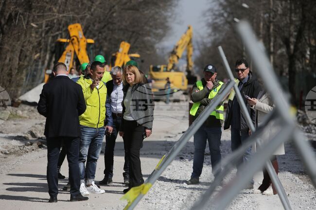Йорданка Фандъкова - ремонтни дейности в район Илинден