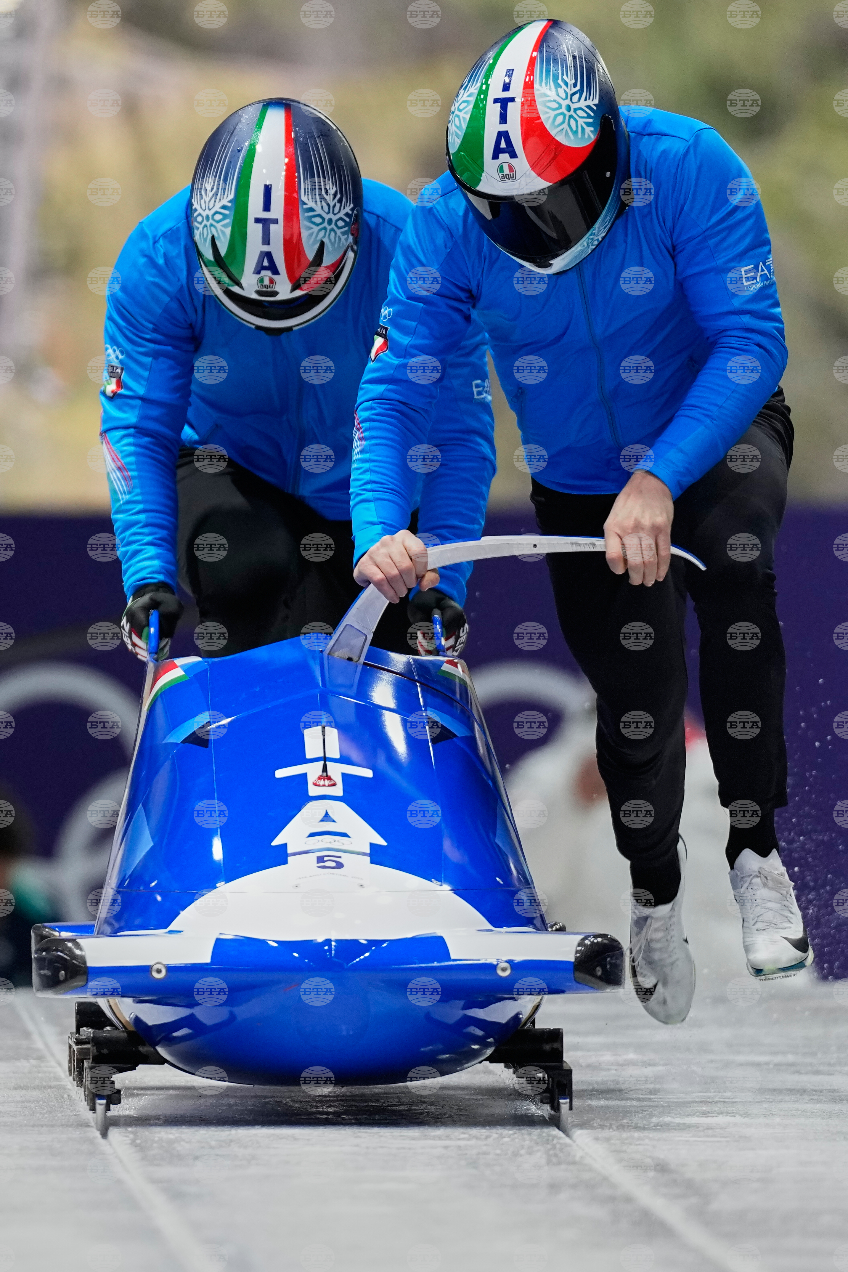 Milan Cortina Olympics Bobsled