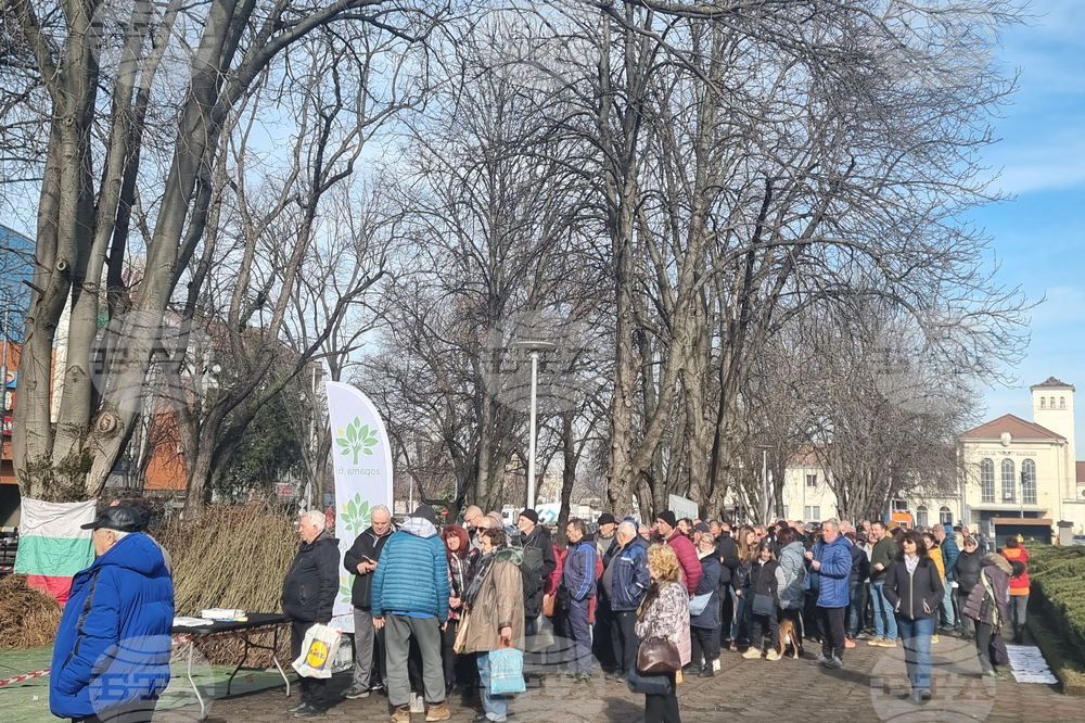 Плевен - Гората.бг - раздаване на дръвчета