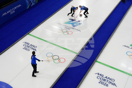 APTOPIX Milan Cortina Olympics Curling