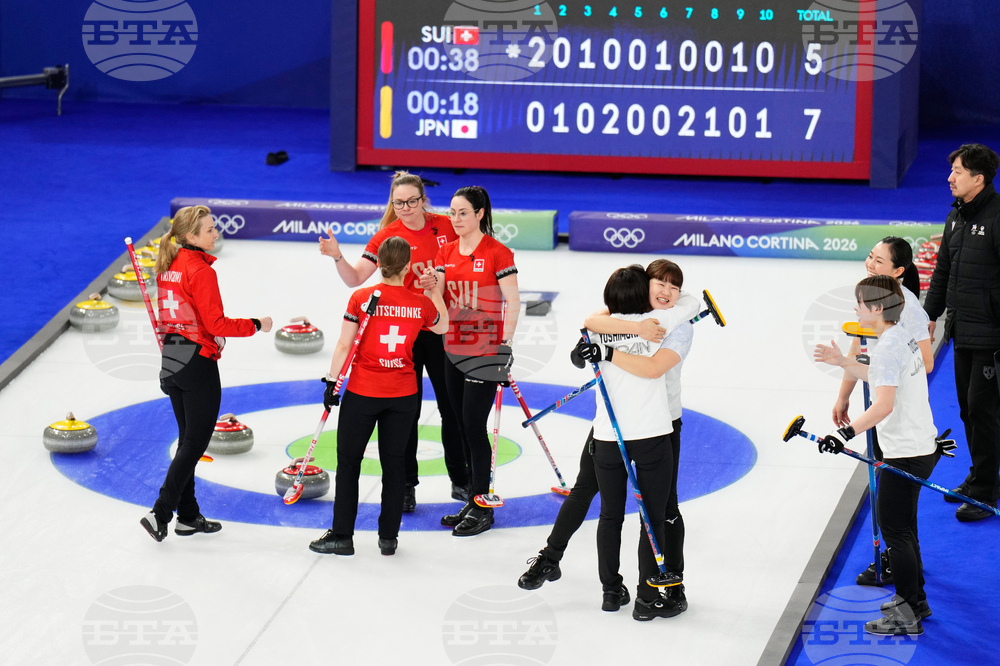 APTOPIX Milan Cortina Olympics Curling