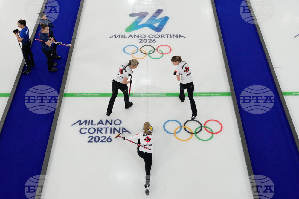 APTOPIX Milan Cortina Olympics Curling