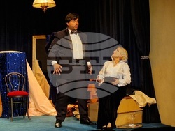 Премиера на „Марлене Дитрих: Преследване на любовта“ в Музикалния театър, снимка – Даниел Димитров/БТА