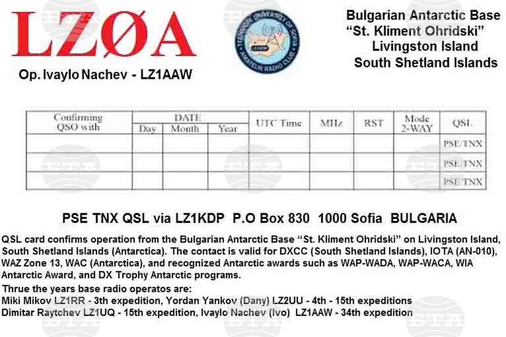 Antarctica – Bulgarian Antarctic Base – Radio Station