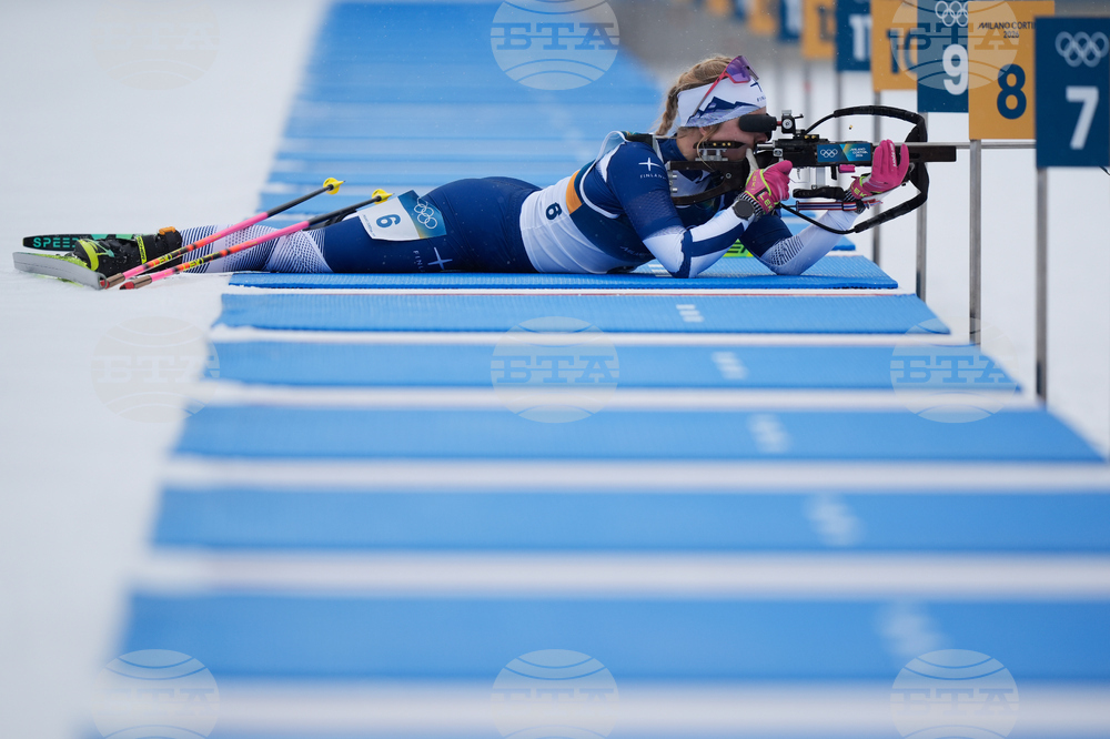 Milan Cortina Olympics Biathlon