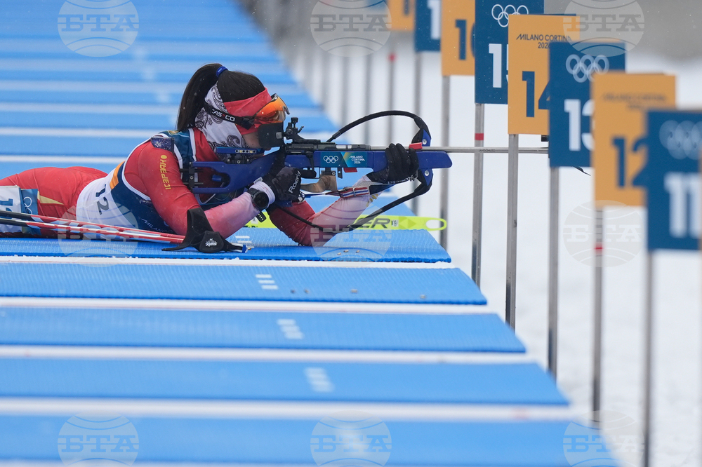 Milan Cortina Olympics Biathlon