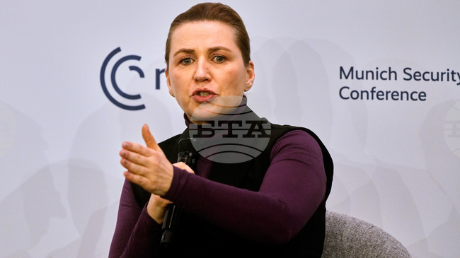 Желанието на Тръмп за контрол върху Гренландия си остава "абсолютно същото", заяви датската министър-председателка