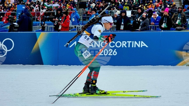 Биатлонистката Милена Тодорова завърши четвърта, а Лора Христова е 11-а в спринта на Олимпийските игри в Милано-Кортина