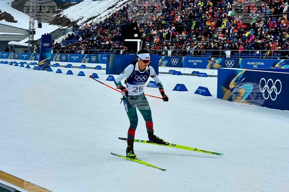 Italy - Winter Olympic Games Milan Cortina 2026 - Biathlon - Lora Hristova