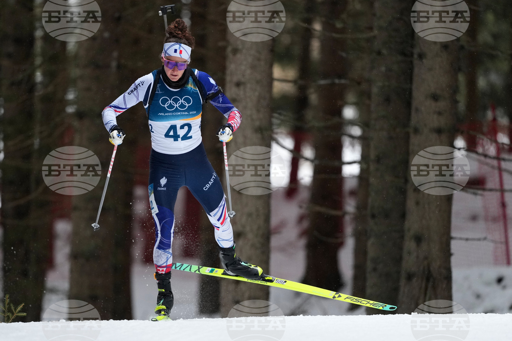 Milan Cortina Olympics Biathlon