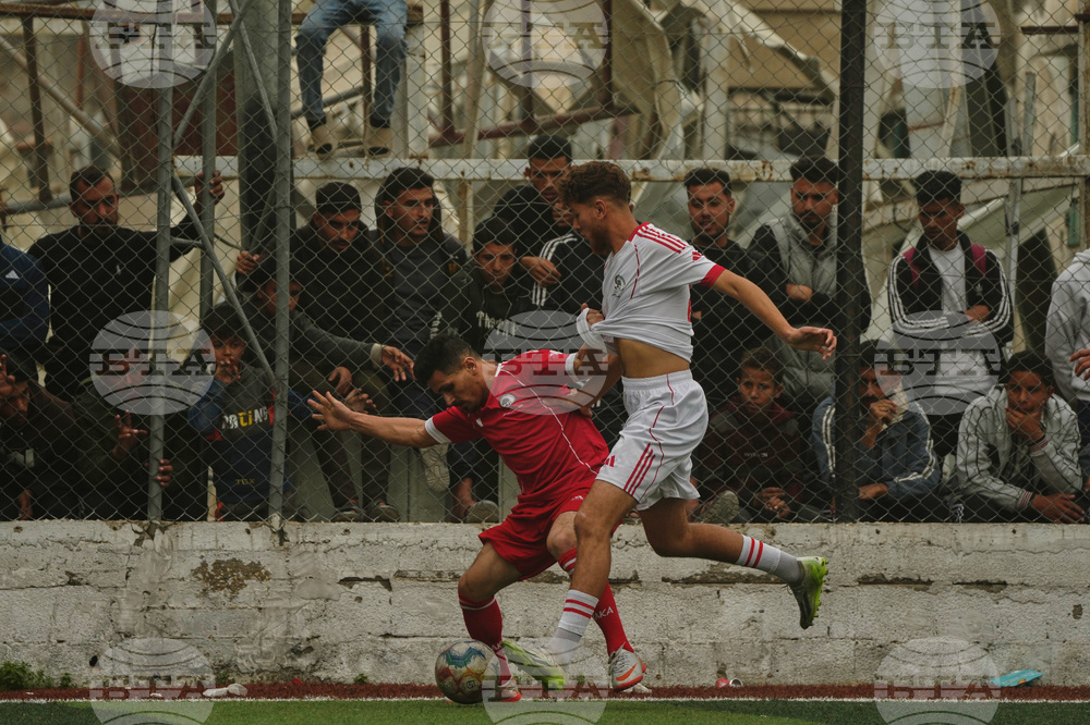 Palestinians Gaza Soccer