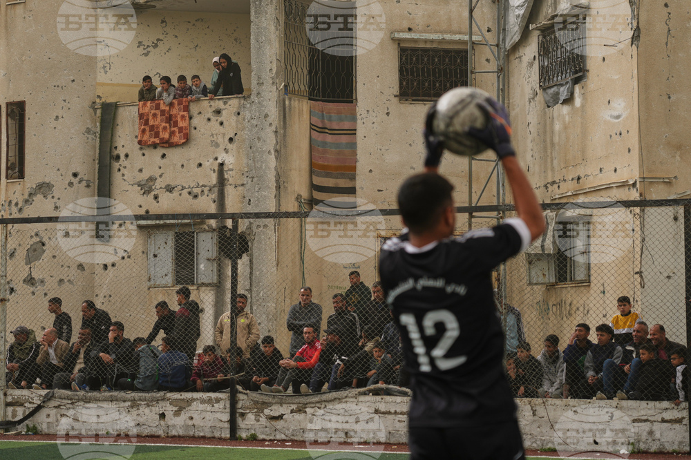 Palestinians Gaza Soccer