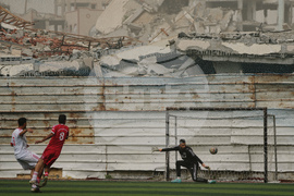 Palestinians Gaza Soccer