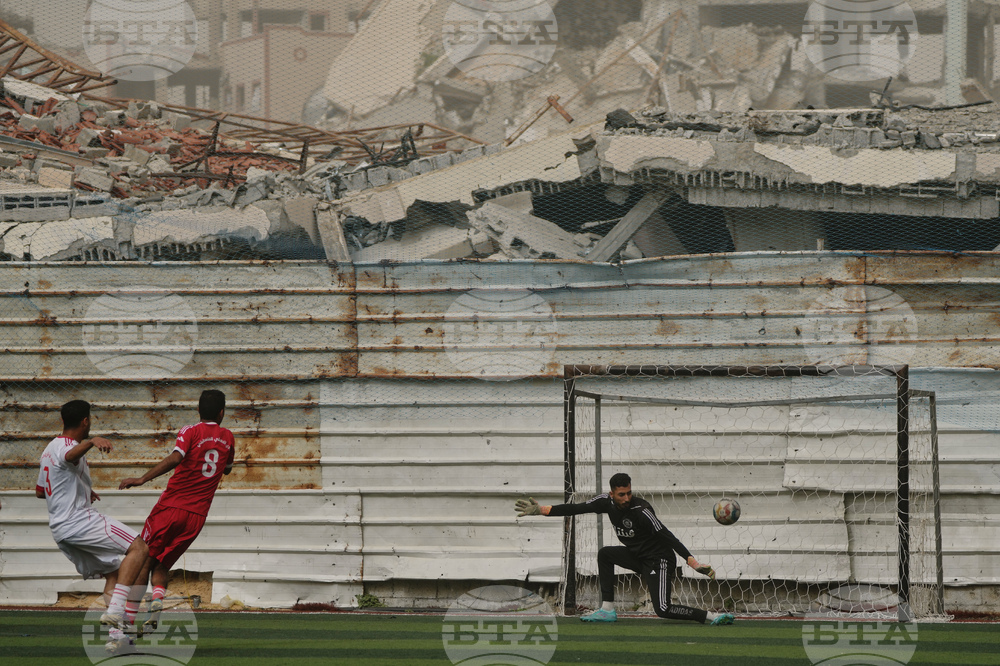 Palestinians Gaza Soccer