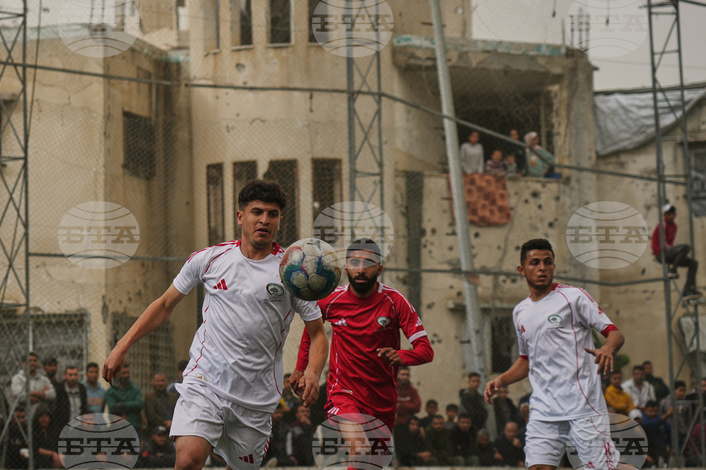 Palestinians Gaza Soccer