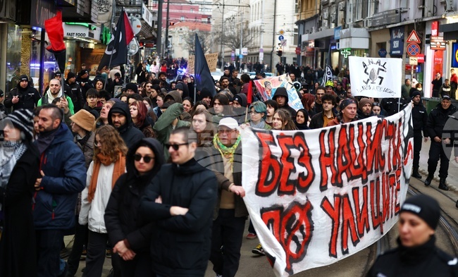Шествие против Луковмарш се състоя в София