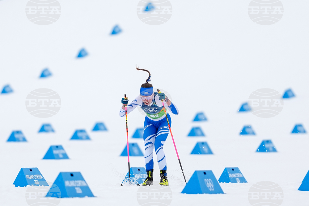 APTOPIX Milan Cortina Olympics Cross Country