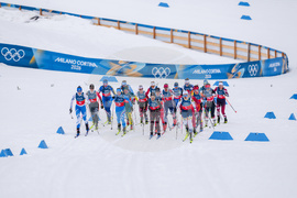 APTOPIX Milan Cortina Olympics Cross Country
