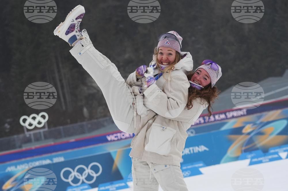 APTOPIX Milan Cortina Olympics Biathlon