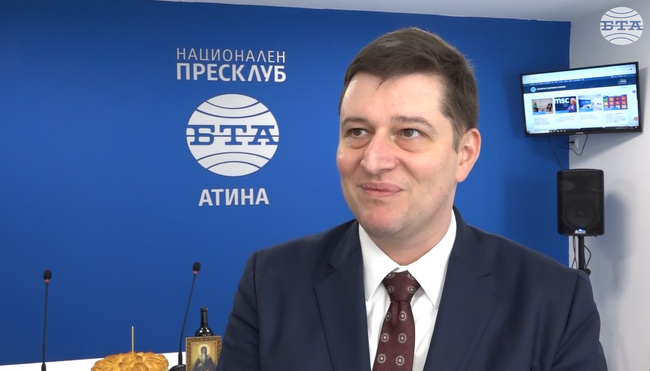 Много се радвам, че БТА проправя пътя за всички български медии тук, в Атина, заяви генералният директор на БНР Милен Митев