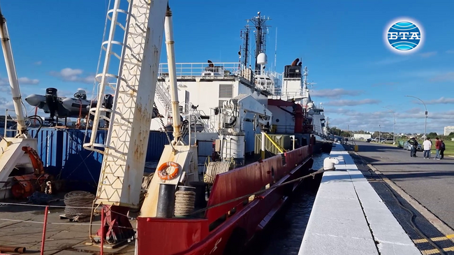 „Св. св. Кирил и Методий“ напусна Мар дел Плата под съпровода на военен оркестър