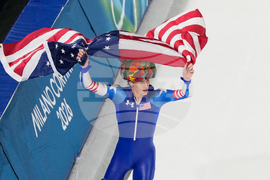 APTOPIX Milan Cortina Olympics Speedskating