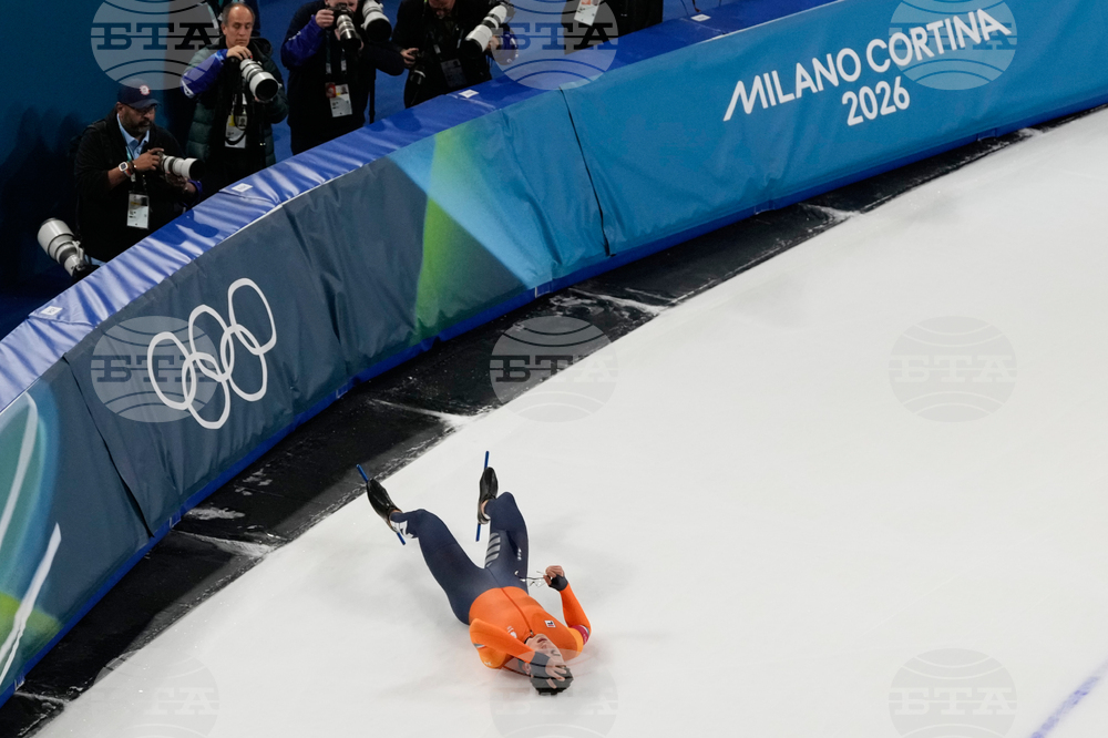 APTOPIX Milan Cortina Olympics Speedskating