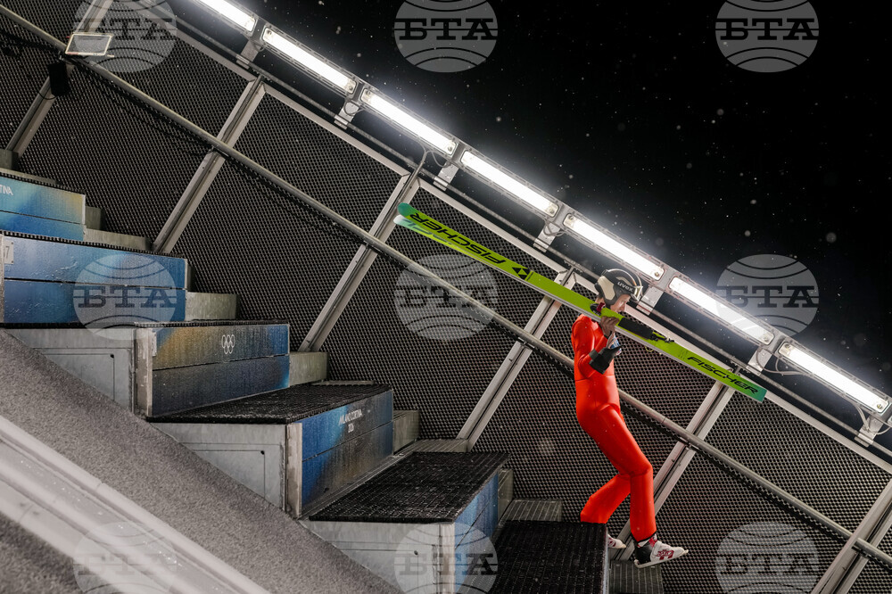 APTOPIX Milan Cortina Olympics Ski Jumping