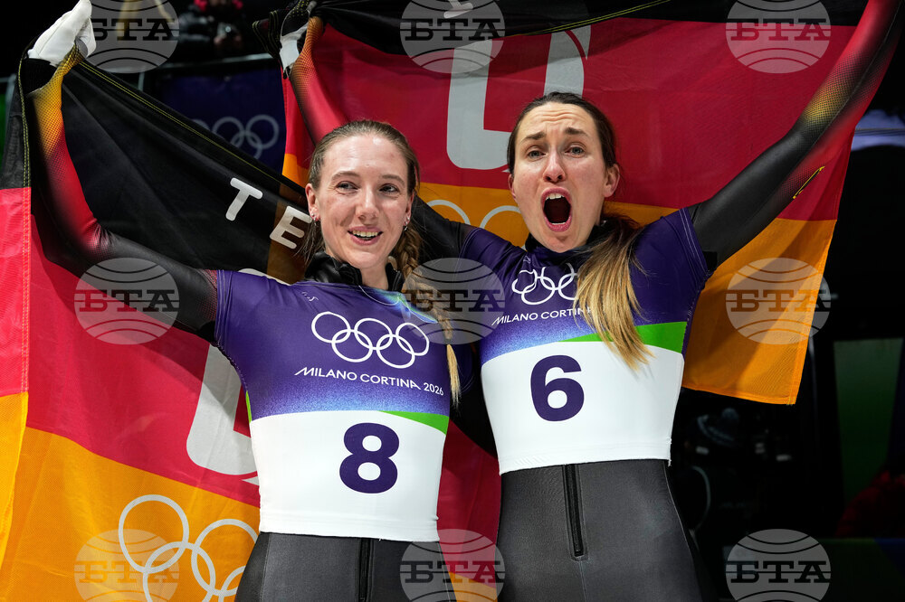 APTOPIX Milan Cortina Olympics Skeleton