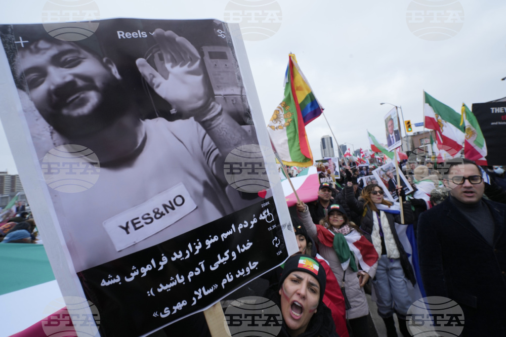 Canada Iran Protest