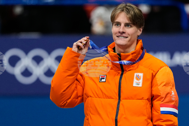 Нидерландецът Йенс ван'Т Ваут стана шампион на 1500 метра в шорттрека на Олимпиадата в Милано-Кортина