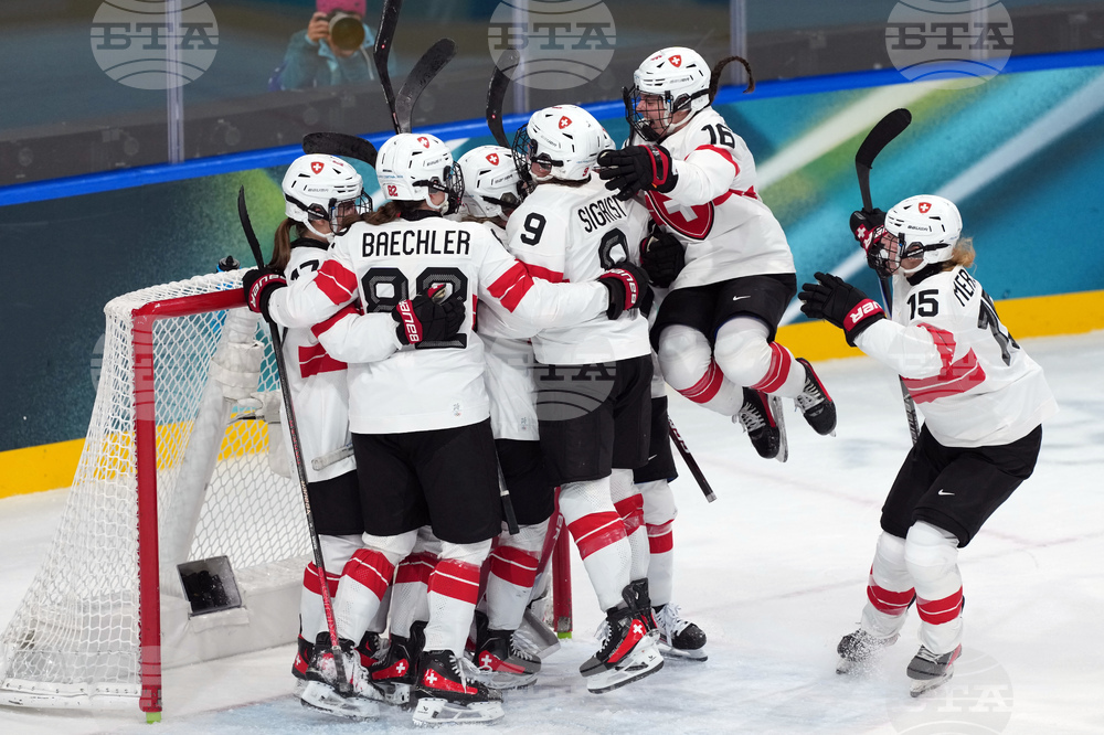 APTOPIX Milan Cortina Olympics Ice Hockey