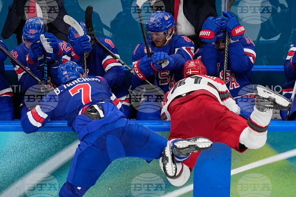 APTOPIX Milan Cortina Olympics Ice Hockey