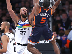 Timberwolves Knicks Basketball